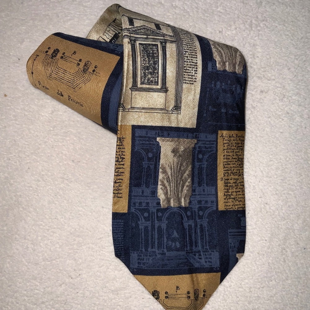 Structure Silk Tie